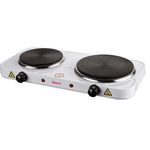 Electronice si Electrocasnice - Aragazuri, cuptoare si hote - Plite incorporabile - Plite pe gaz - Plita electrica dubla Saturn ST-EC0198, 2500W - Infinity.ro