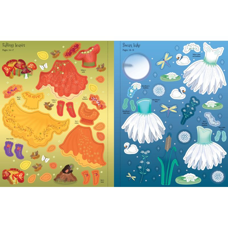 Carti si Birotica - Carti - Carti pentru copii - Carti pentru bebelusi - Sticker Dolly Dressing Dancing Fairies - Infinity.ro