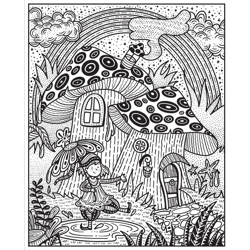 Carti si Birotica - Carti - Carti pentru copii - Carti pentru bebelusi - Rainbows Magic Painting Book Usborne - Infinity.ro