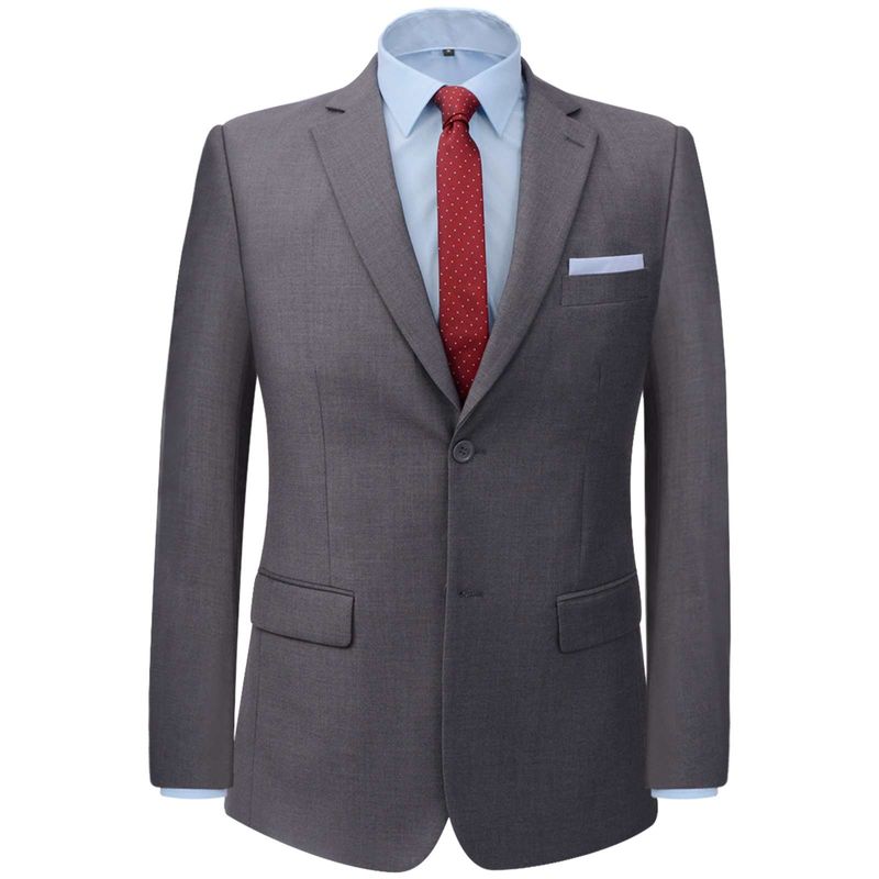 Fashion, accesorii si bijuterii - Barbati - Imbracaminte - Costume barbati - Costum barbati 2 piese Gri 5 Poliester - Infinity.ro