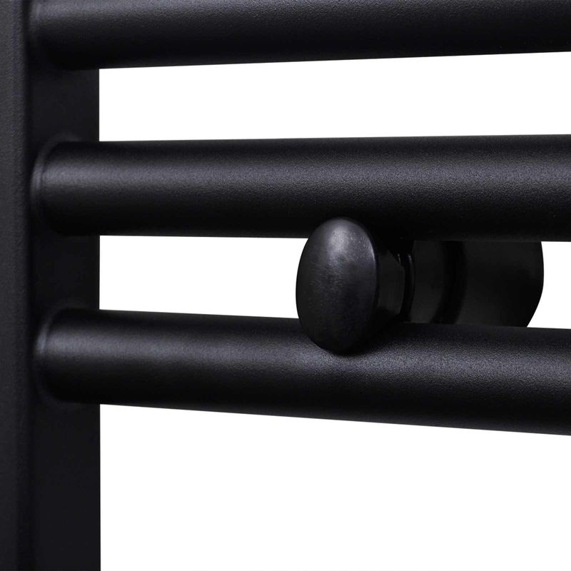 Casa si Gradina - Termice - Generatoare de aer cald - Radiator de prosoape Pe perete Negru - Infinity.ro