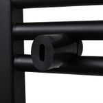 Casa si Gradina - Termice - Generatoare de aer cald - Radiator de prosoape Pe perete Negru - Infinity.ro