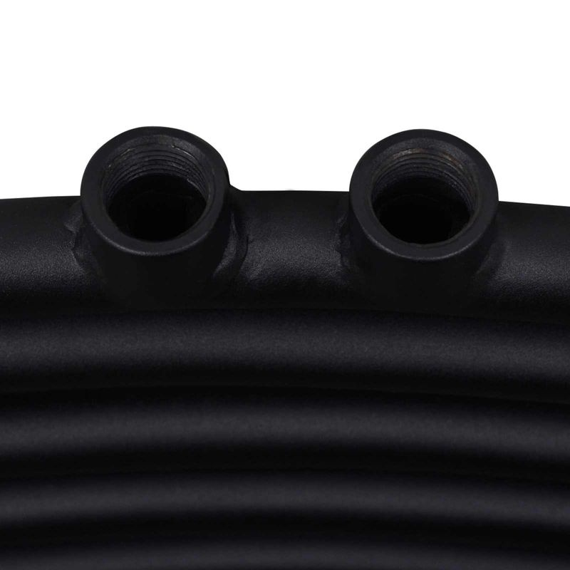 Casa si Gradina - Termice - Generatoare de aer cald - Radiator de prosoape Pe perete Negru - Infinity.ro