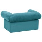 Petshop - Accesorii petshop - Culcusuri si custi - Culcusuri si saltele - Canapea pentru caini cu depozitare Turcoaz 75 x 50 x 38cm Plus - Infinity.ro