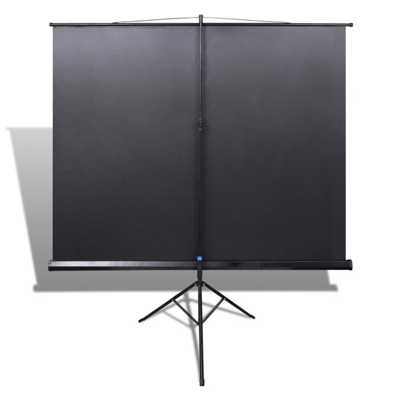 TV, Audio-Video si Foto - Videoproiectoare si accesorii - Ecrane proiectie - Ecran de Proiectie Negru si Alb 89 inci Metal si poliester - Infinity.ro