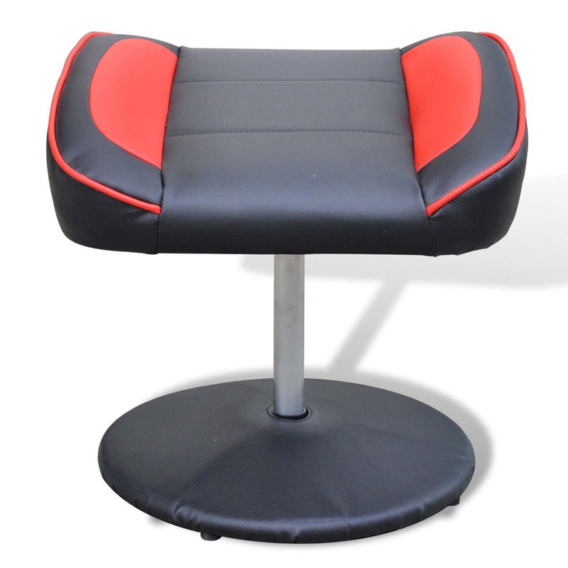 Casa si Gradina - Mobilier - Scaune si fotolii - Fotolii - Fotoliu de cursa rabatat Negru si rosu 70 x 107 x 98 cm - Infinity.ro