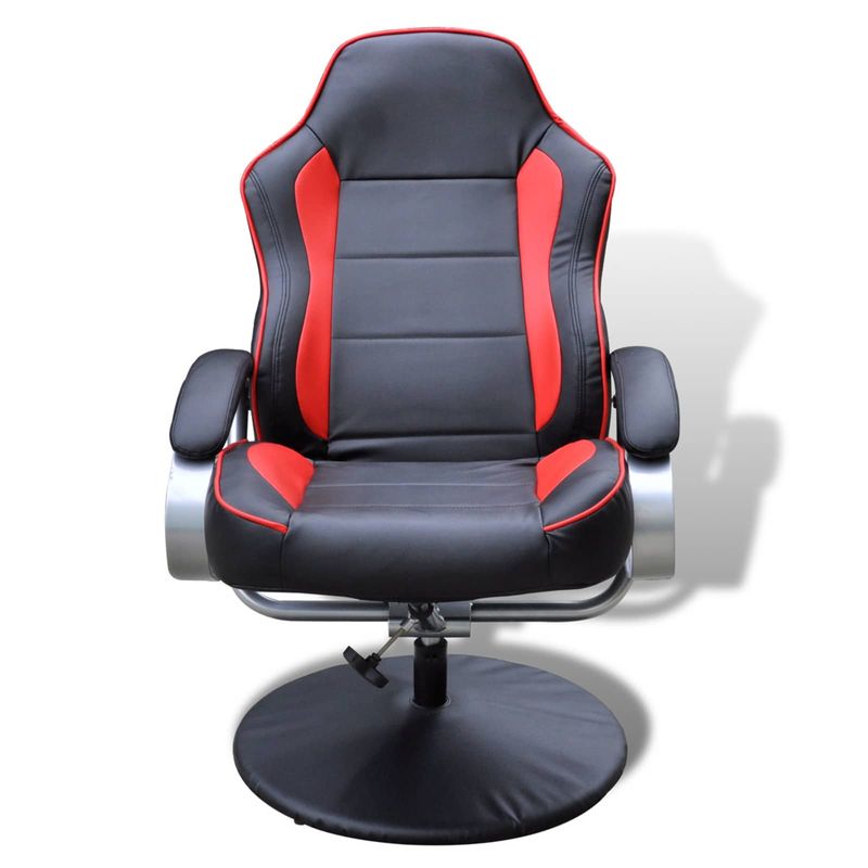 Casa si Gradina - Mobilier - Scaune si fotolii - Fotolii - Fotoliu de cursa rabatat Negru si rosu 70 x 107 x 98 cm - Infinity.ro