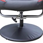 Casa si Gradina - Mobilier - Scaune si fotolii - Fotolii - Fotoliu de cursa rabatat Negru si rosu 70 x 107 x 98 cm - Infinity.ro