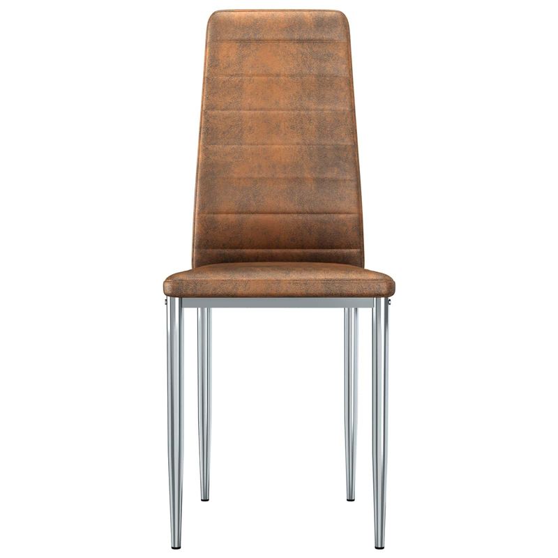 Casa si Gradina - Mobilier - Scaune si fotolii - Scaune - Scaune de dining 2 pcs Maro 41.5 x 48 x 99 cm - Infinity.ro