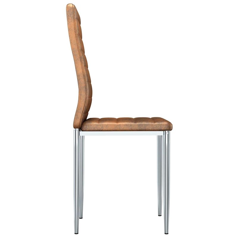 Casa si Gradina - Mobilier - Scaune si fotolii - Scaune - Scaune de dining 2 pcs Maro 41.5 x 48 x 99 cm - Infinity.ro