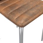 Casa si Gradina - Mobilier - Scaune si fotolii - Scaune - Scaune de dining 2 pcs Maro 41.5 x 48 x 99 cm - Infinity.ro