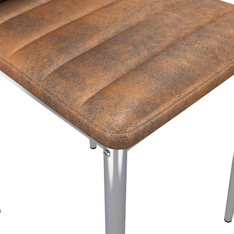 Casa si Gradina - Mobilier - Scaune si fotolii - Scaune - Scaune de dining 2 pcs Maro 41.5 x 48 x 99 cm - Infinity.ro