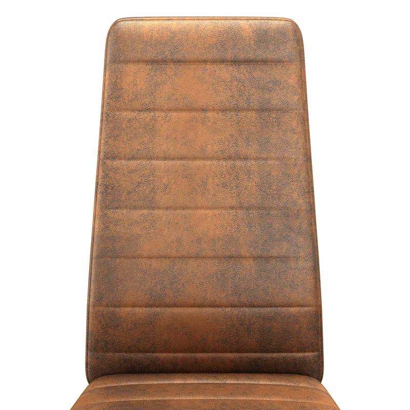 Casa si Gradina - Mobilier - Scaune si fotolii - Scaune - Scaune de dining 2 pcs Maro 41.5 x 48 x 99 cm - Infinity.ro