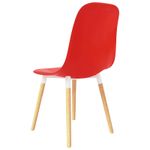 Casa si Gradina - Mobilier - Scaune si fotolii - Scaune - Scaune de dining 6 pcs Rosu 47 x 50.5 x 83 cm - Infinity.ro