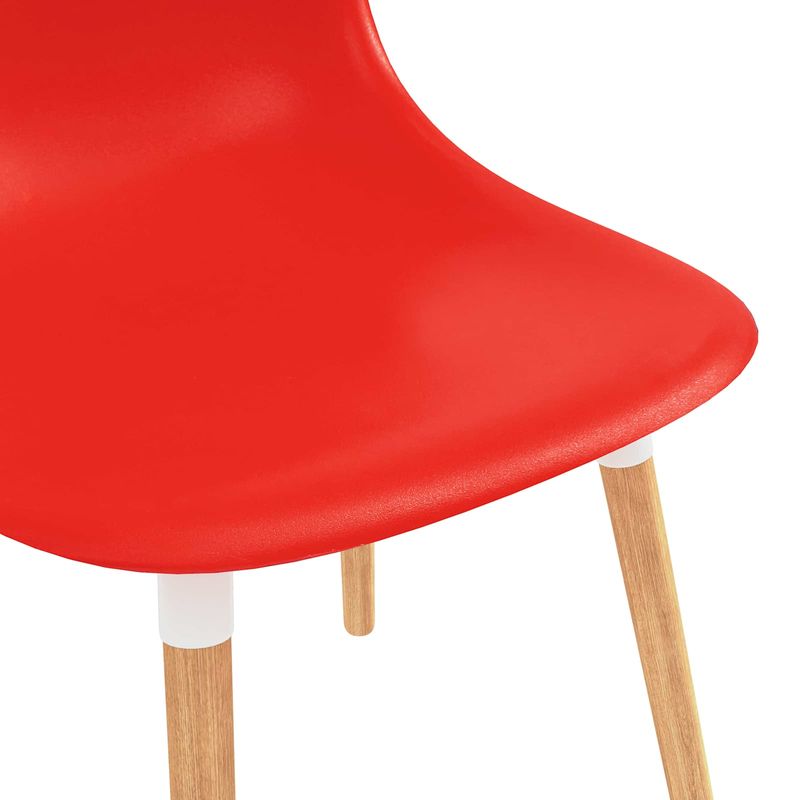 Casa si Gradina - Mobilier - Scaune si fotolii - Scaune - Scaune de dining 6 pcs Rosu 47 x 50.5 x 83 cm - Infinity.ro
