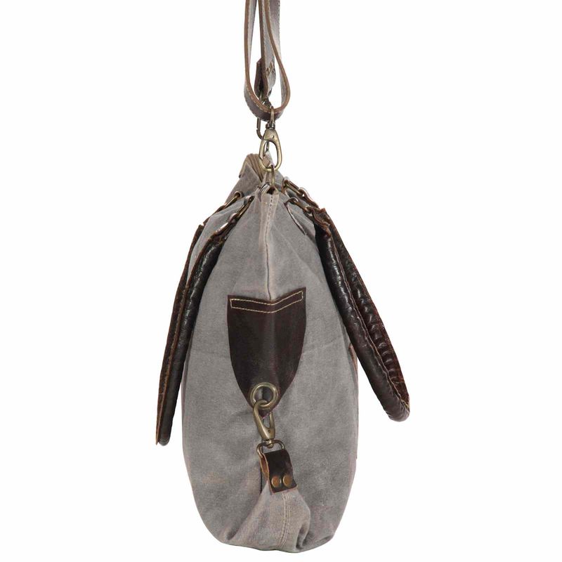 Fashion, accesorii si bijuterii - Femei - Accesorii femei - Genti si rucsacuri femei - Geanta Star Gri inchis 63 x 41 cm Panza - Infinity.ro