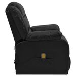 Ingrijire personala si Cosmetice - Sanatate si wellness - Articole wellness - Fotolii de masaj - Fotoliu reclinabil electric cu Masaj Negru 92 x 93 x 98 cm - Infinity.ro