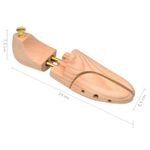 Market - Spalare si intretinere rufe - Produse intretinere Incaltaminte - Perii si alte accesorii - Copaci pentru pantofi 5 pcs Maro 30.5 x 10 x 8 cm - Infinity.ro
