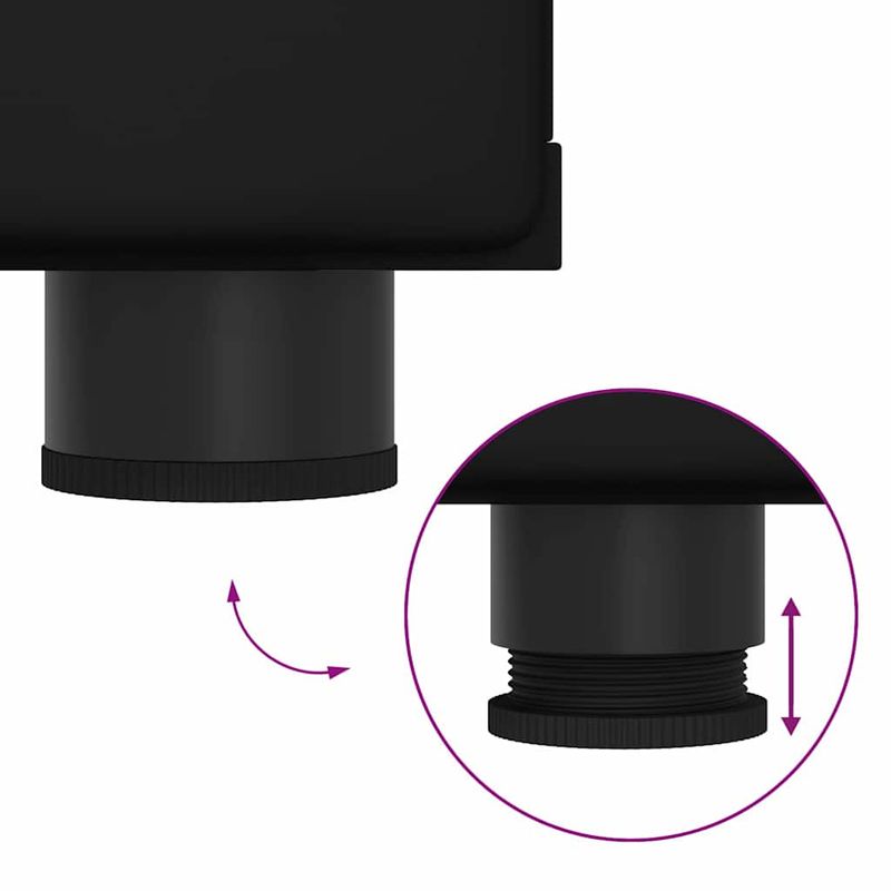 Casa si Gradina - Mobilier - Seturi de mobilier - Seturi living - Set comoda TV cu sertar cu Raft Pe perete Negru Lemn compozit - Infinity.ro
