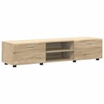 Casa si Gradina - Mobilier - Seturi de mobilier - Seturi living - Set comoda TV cu sertar cu Raft Stejar Sonoma Lemn compozit - Infinity.ro