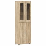 Casa si Gradina - Mobilier - Seturi de mobilier - Seturi living - Set comoda TV cu sertar cu Raft Stejar Sonoma Lemn compozit - Infinity.ro