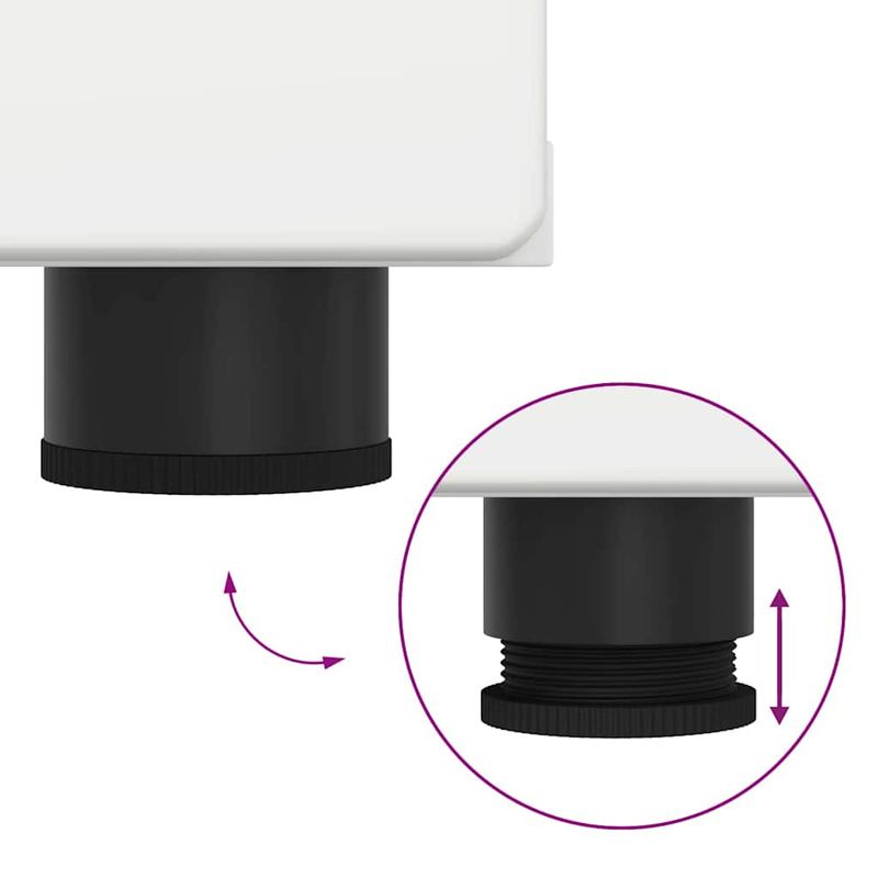 Casa si Gradina - Mobilier - Seturi de mobilier - Seturi living - Set comoda TV cu sertar cu Raft Pe perete Alb Lemn compozit - Infinity.ro