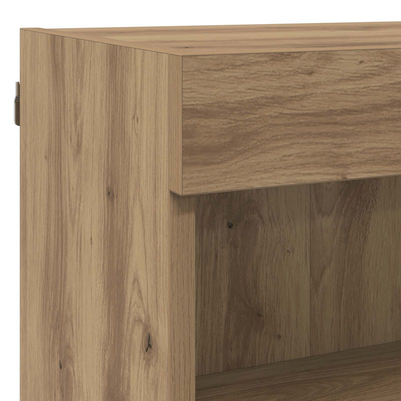 Casa si Gradina - Mobilier - Seturi de mobilier - Seturi living - Set Dulap pentru Televizor Montat pe Perete 5 pcs Stejar Artizanal - Infinity.ro