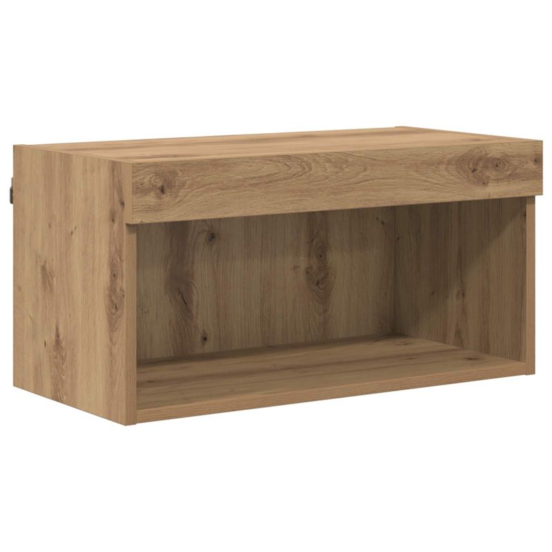 Casa si Gradina - Mobilier - Comode si corpuri - Comode - Unitati TV de perete cu LED 5 pcs Stejar Artizanal 80 x 30 x 40 cm - Infinity.ro