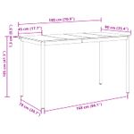 Casa si Gradina - Mobilier - Mese si birouri - Mese bucatarie si dining - Mese de sufragerie Lemn compozit - Infinity.ro