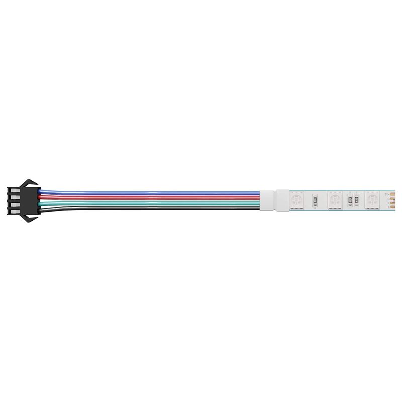Casa si Gradina - Corpuri si surse de iluminat - Benzi LED - Banda LED 4 pcs Negru si Multicolor 150 cm Cupru si Plastic - Infinity.ro