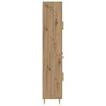 Casa si Gradina - Mobilier - Comode si corpuri - Corpuri bucatarie - Bufet cu sertar Stejar Artizanal 69,5 x 34 x 180 cm Lemn compozit - Infinity.ro
