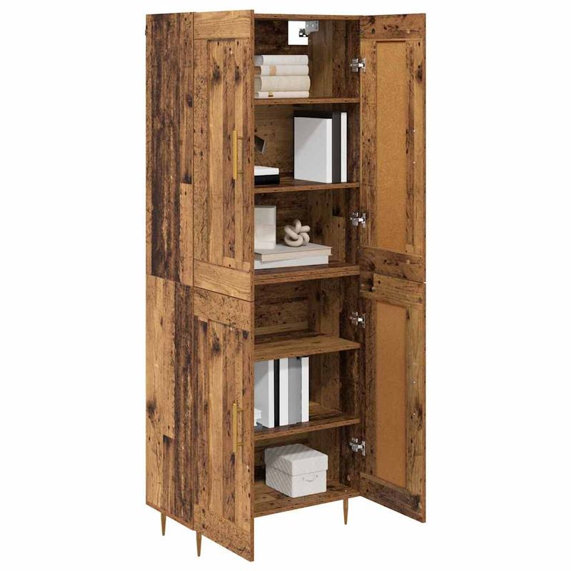Casa si Gradina - Mobilier - Comode si corpuri - Corpuri bucatarie - Bufet Lemn Vechi 69,5 x 34 x 180 cm Lemn compozit - Infinity.ro