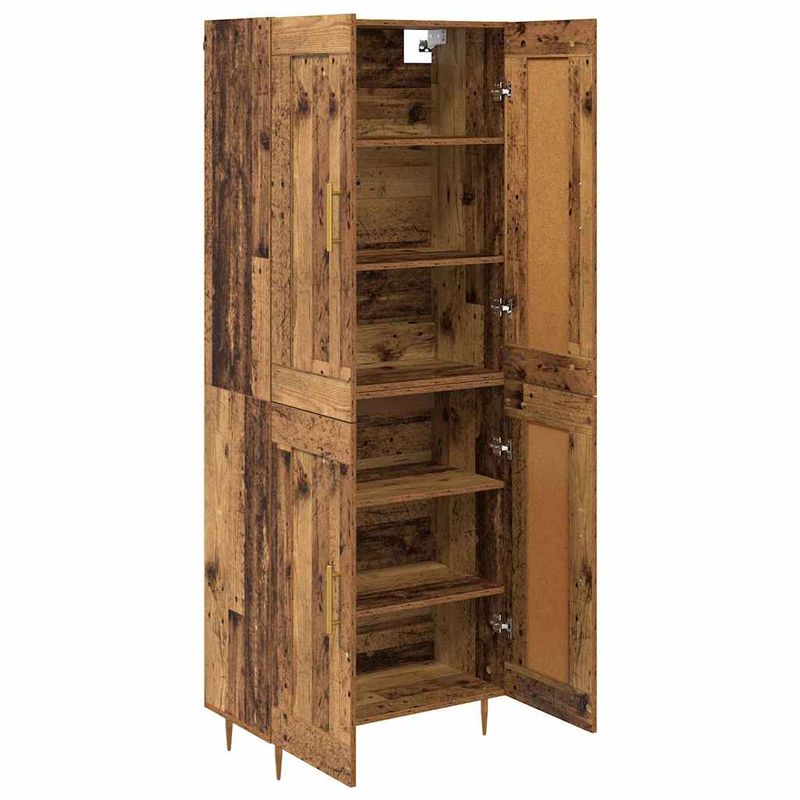 Casa si Gradina - Mobilier - Comode si corpuri - Corpuri bucatarie - Bufet Lemn Vechi 69,5 x 34 x 180 cm Lemn compozit - Infinity.ro