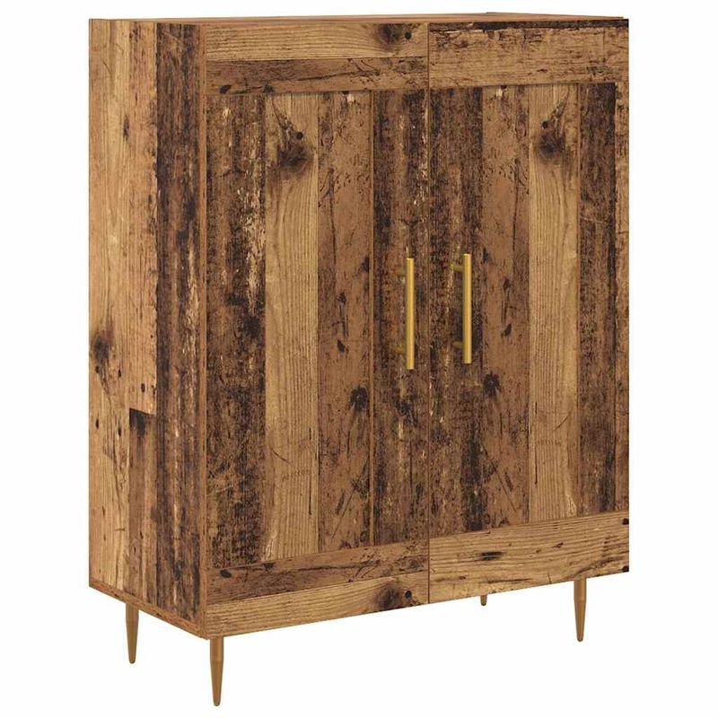 Casa si Gradina - Mobilier - Comode si corpuri - Corpuri bucatarie - Bufet Lemn Vechi 69,5 x 34 x 180 cm Lemn compozit - Infinity.ro