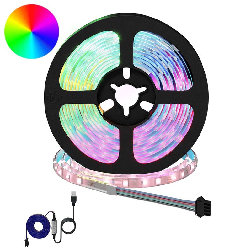 Casa si Gradina - Corpuri si surse de iluminat - Benzi LED - Banda LED 4 pcs Negru si transparent 300 cm Cupru si Plastic - Infinity.ro