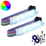 Casa si Gradina - Corpuri si surse de iluminat - Benzi LED - Banda LED 4 pcs Negru si Alb 150 cm Cupru si Plastic - Infinity.ro