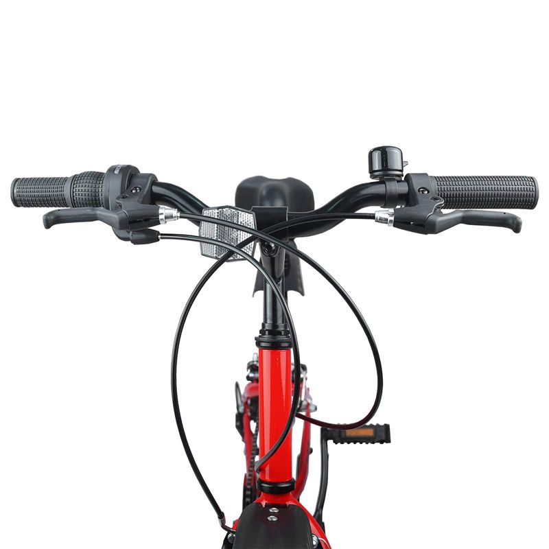 Sport si Outdoor - Ciclism - Biciclete pentru copii - Bicicleta pentru Copii 20 Inci 6-Speed pentru 6-11 ani Rosu - Infinity.ro