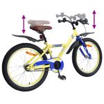 Sport si Outdoor - Ciclism - Biciclete pentru copii - Bicicleta pentru Copii 20 Inci pentru 6-11 ani Galben - Infinity.ro