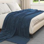 Casa si Gradina - Textile si covoare - Lenjerii de pat - Cearceafuri de pat - Paturi 6 pcs Albastru marin 240 x 270 cm Molton - Infinity.ro