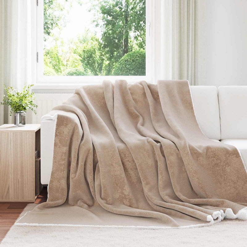 Casa si Gradina - Textile si covoare - Pături și cuverturi - Pături - Patura Culoare Camila 220 x 240 cm Molton - Infinity.ro