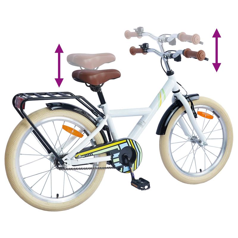 Sport si Outdoor - Ciclism - Biciclete pentru copii - Bicicleta pentru Copii 20 Inci pentru 6-11 ani Alb - Infinity.ro