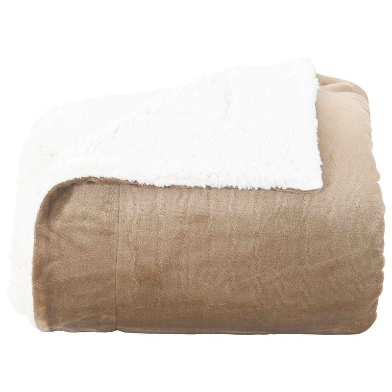 Casa si Gradina - Textile si covoare - Pături și cuverturi - Pături - Patura Culoare Camila 220 x 240 cm Molton - Infinity.ro