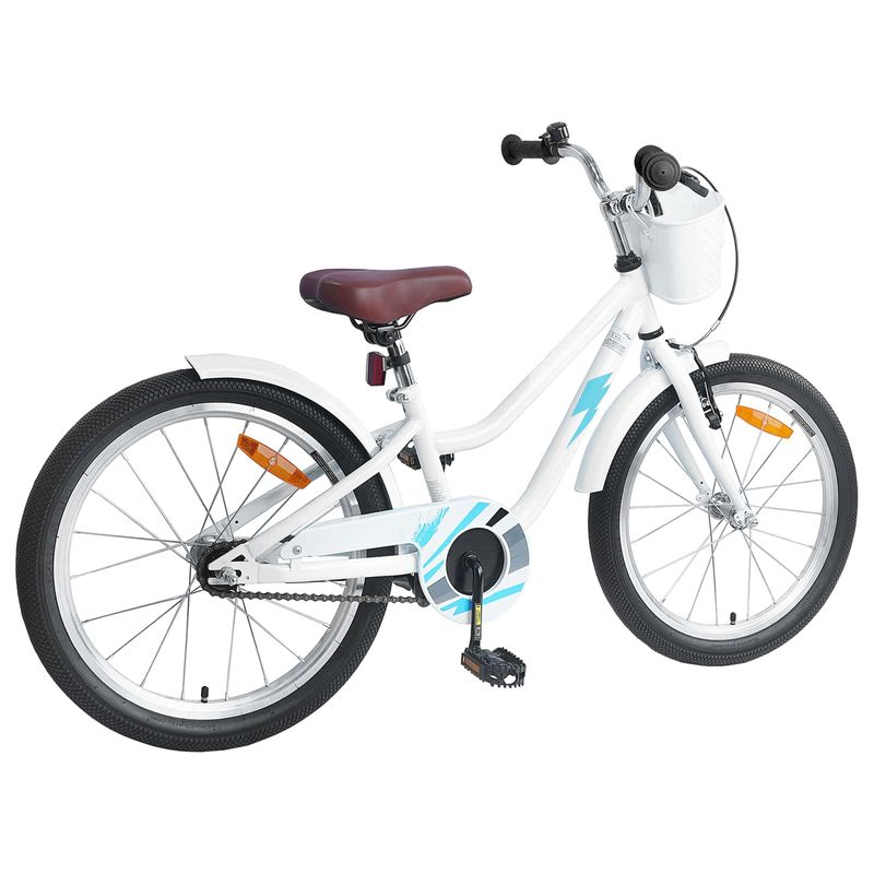 Sport si Outdoor - Ciclism - Biciclete pentru adulti - De oras - Bicicleta pentru Copii 20 Inci pentru 6-11 ani Alb - Infinity.ro