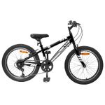 Sport si Outdoor - Ciclism - Biciclete pentru adulti - De oras - Bicicleta Montana 24 Inci 6-Speed pentru 8-12 ani Negru - Infinity.ro