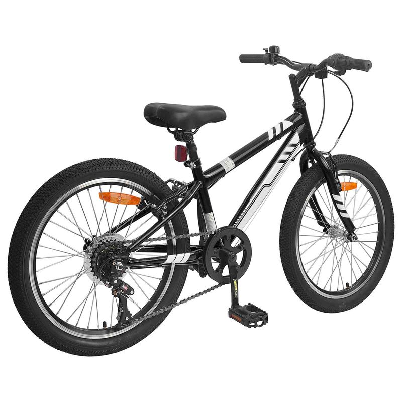 Sport si Outdoor - Ciclism - Biciclete pentru adulti - De oras - Bicicleta Montana 24 Inci 6-Speed pentru 8-12 ani Negru - Infinity.ro