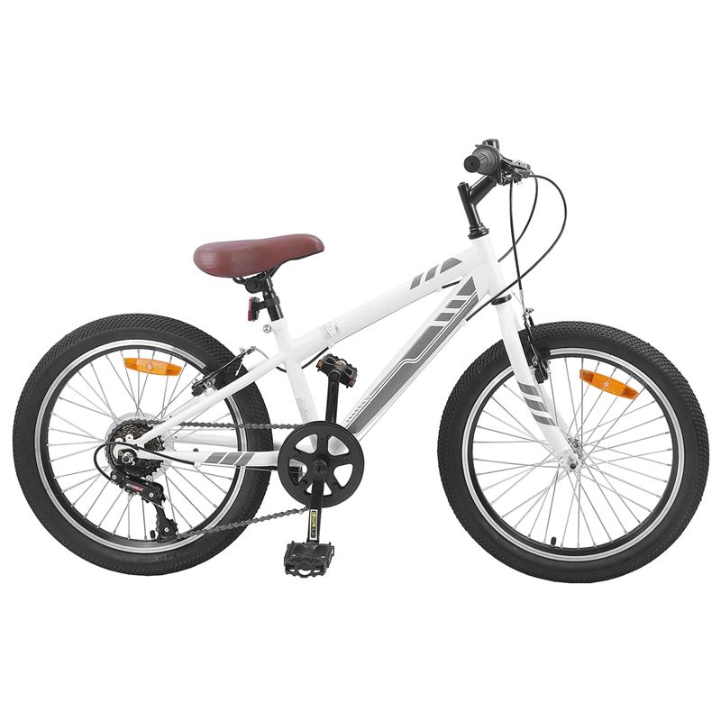 Sport si Outdoor - Ciclism - Biciclete pentru adulti - De oras - Bicicleta Montana 24 Inci 6-Speed pentru 8-12 ani Alb - Infinity.ro