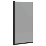 Casa si Gradina - Sanitare - Cazi si cabine de dus - Paravane si usi - Ecran de baie pentru dus Manual Negru 68 x 130 cm Sticla intarita - Infinity.ro