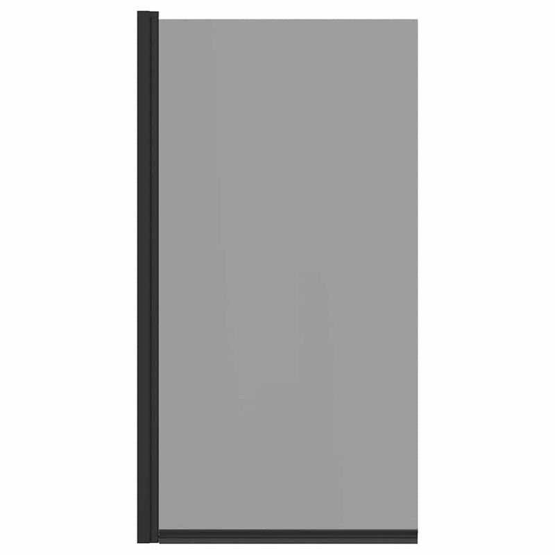 Casa si Gradina - Sanitare - Cazi si cabine de dus - Paravane si usi - Ecran de baie pentru dus Manual Negru 68 x 130 cm Sticla intarita - Infinity.ro