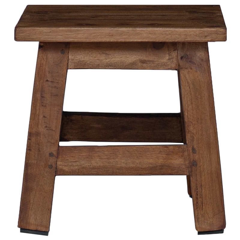 Casa si Gradina - Mobilier - Scaune si fotolii - Tabureti - Taburet natural 26 x 26 x 26 cm Lemn de mahon - Infinity.ro