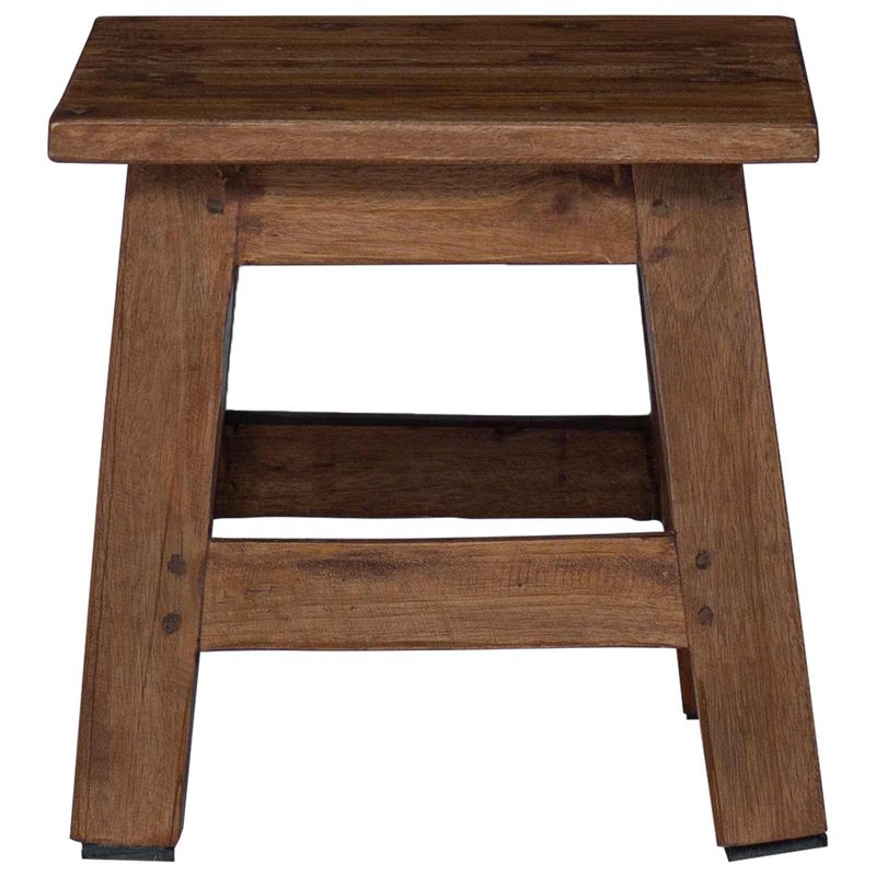Casa si Gradina - Mobilier - Scaune si fotolii - Tabureti - Taburet natural 26 x 26 x 26 cm Lemn de mahon - Infinity.ro